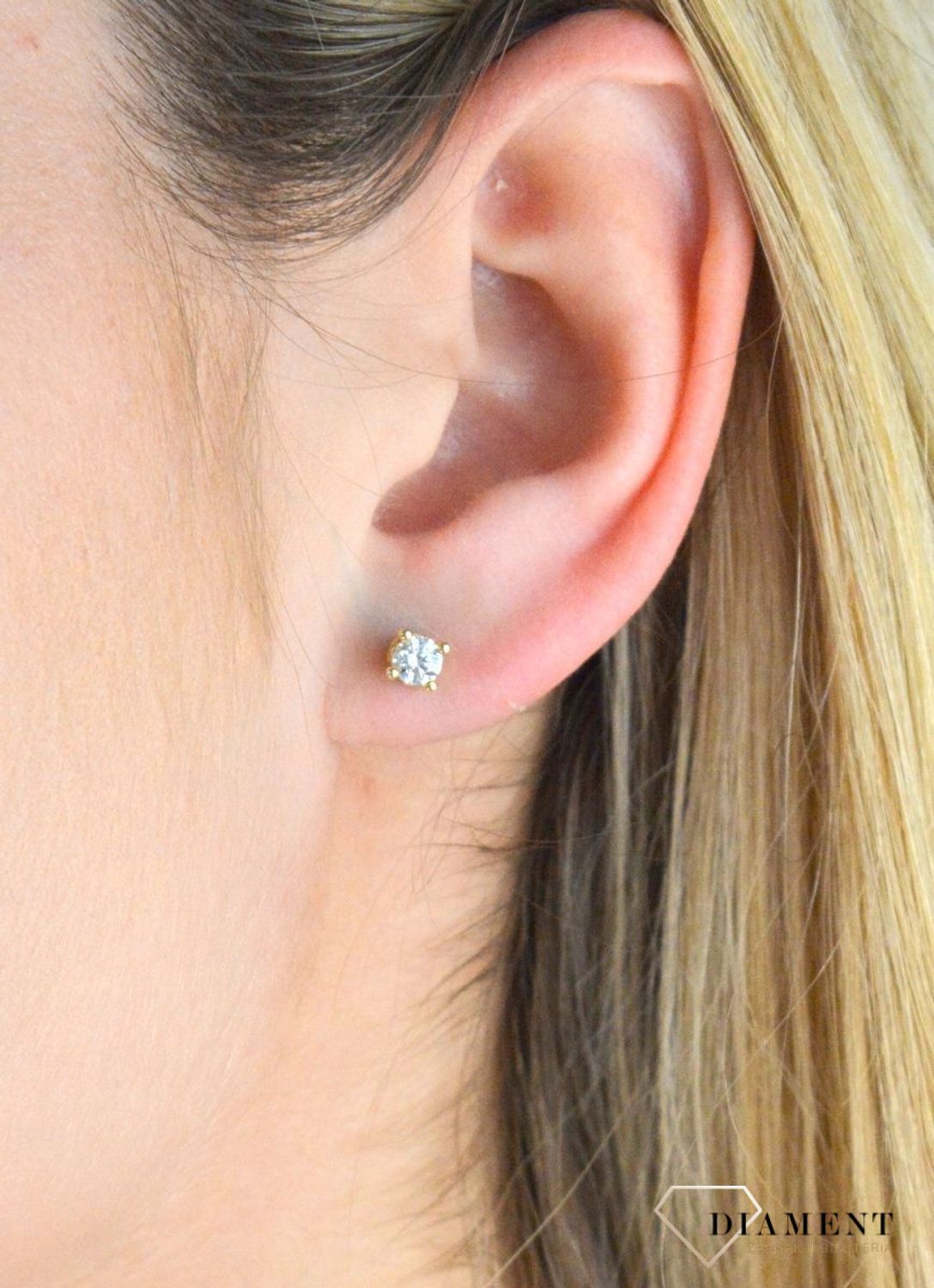 Złote kolczyki z cyrkonią KL 4374.jpg